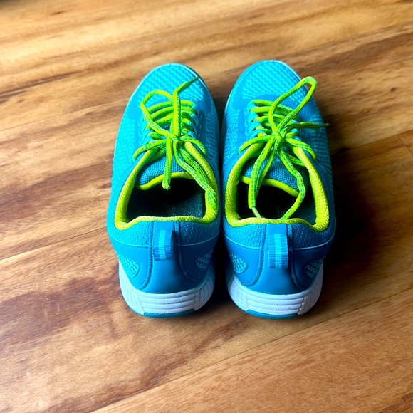 Orthofeet Woman Coral Running Shoes Turquoise - Picture 3 of 4